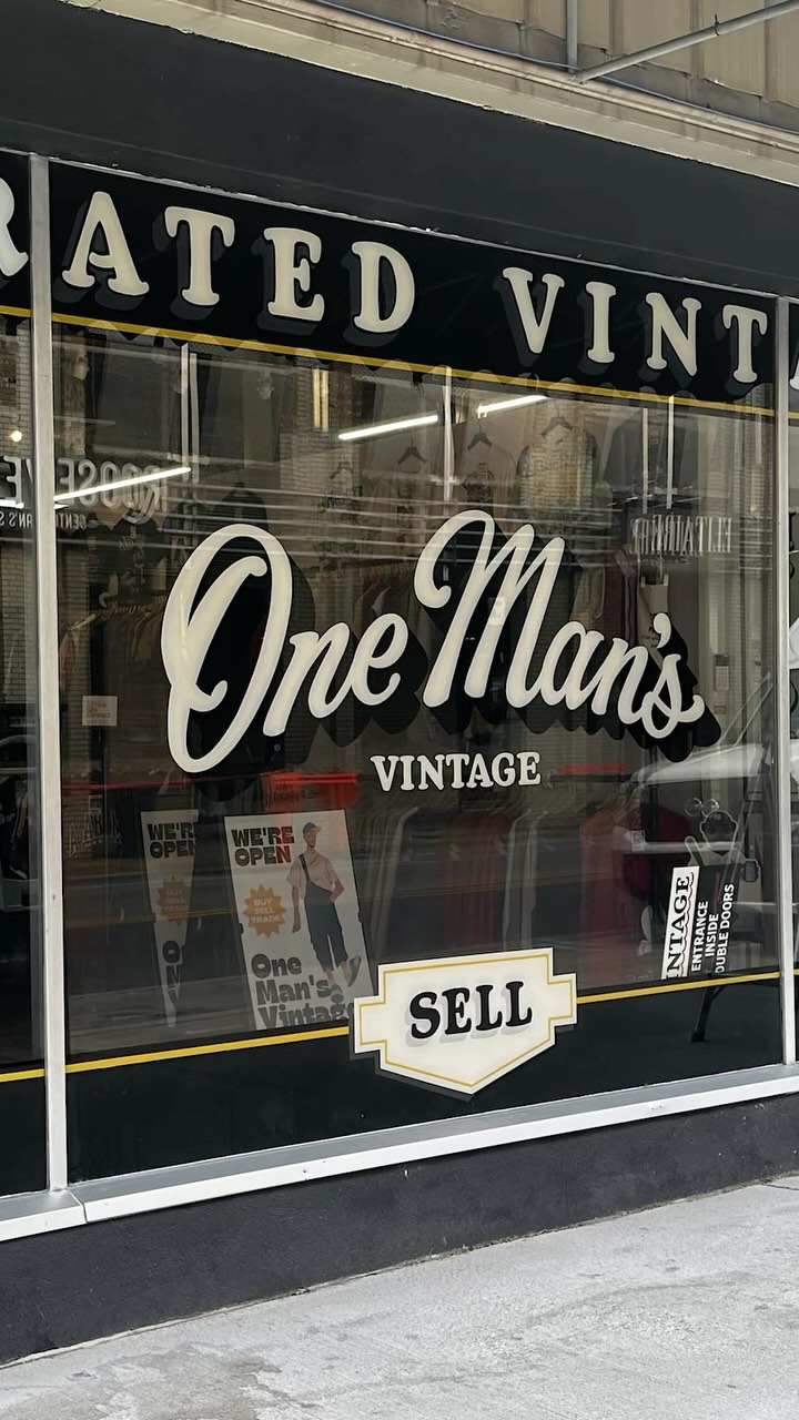 See the One Man's Vintage storefront in motion