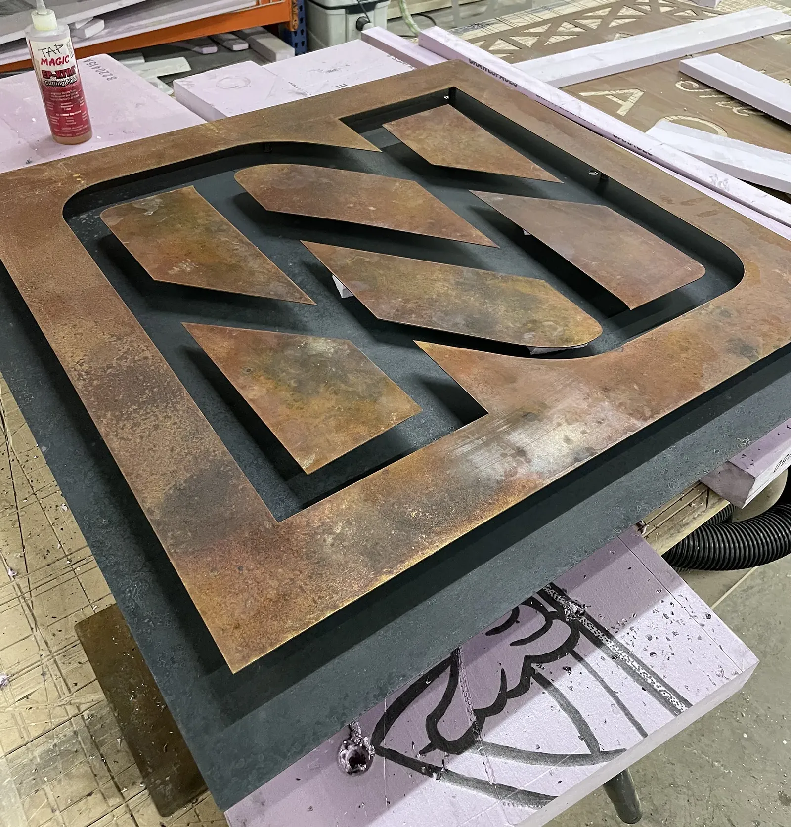 fabricated sign 4